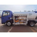 3 toneladas métricas 3000L LPG Bobtail Truck Howo